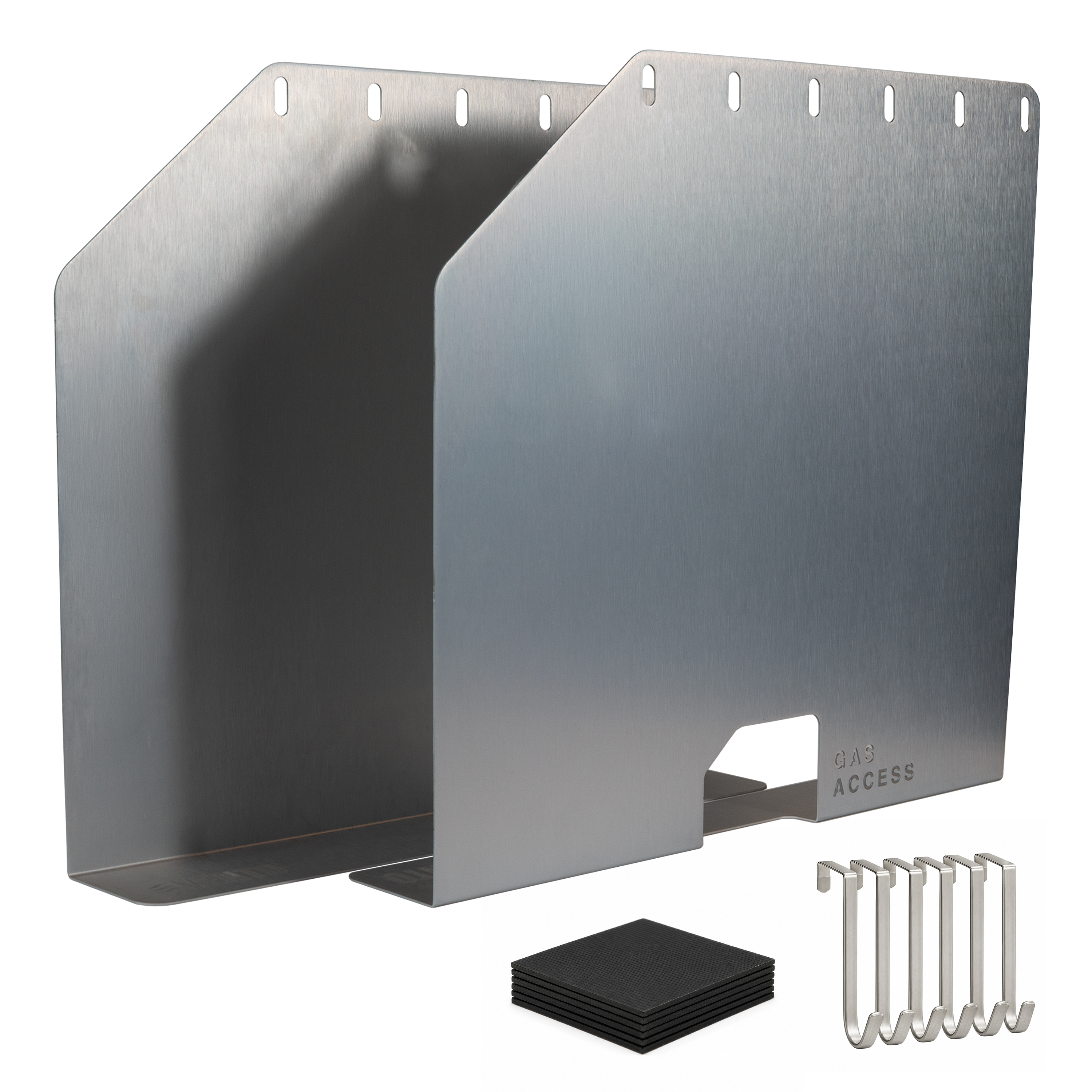 Aluminium windshield for Cadac BBQ - main view